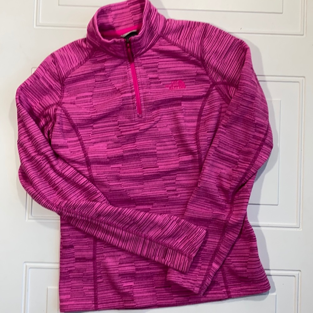 The North Face Women’s Fleece Quarter Zip Pink S - Picture 1 of 8